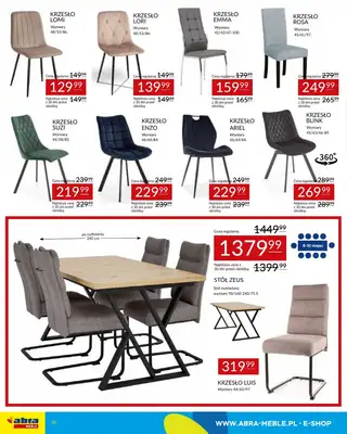 Abra Meble - gazetka promocyjna Gazetka od poniedziałku 28.07 do czwartku 07.08 - strona 36 Abra Meble - gazetka promocyjna Gazetka od poniedziałku 28.07 do czwartku 07.08 - strona 36