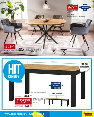 Abra Meble - gazetka promocyjna Gazetka od poniedziałku 28.07 do czwartku 07.08 - strona 37 Abra Meble - gazetka promocyjna Gazetka od poniedziałku 28.07 do czwartku 07.08 - strona 37
