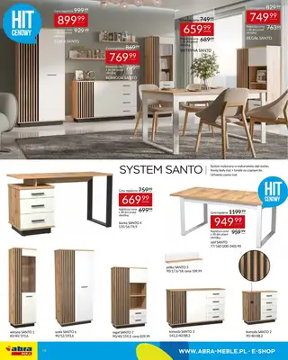 Abra Meble - gazetka promocyjna Gazetka od poniedziałku 28.07 do czwartku 07.08 - strona 14 Abra Meble - gazetka promocyjna Gazetka od poniedziałku 28.07 do czwartku 07.08 - strona 14