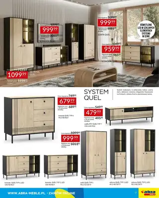 Abra Meble - gazetka promocyjna Gazetka od poniedziałku 28.07 do czwartku 07.08 - strona 17 Abra Meble - gazetka promocyjna Gazetka od poniedziałku 28.07 do czwartku 07.08 - strona 17