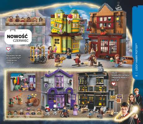 LEGO Markowy sprzęt do quidditcha i lodziarnia