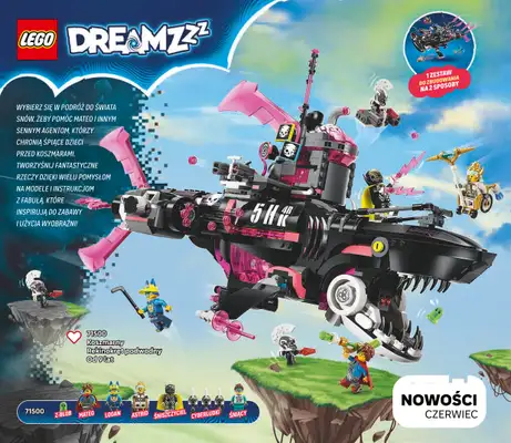 LEGO - gazetka promocyjna Katalog od poniedziałku 28.07 do środy 31.12 - strona 56 LEGO - gazetka promocyjna Katalog od poniedziałku 28.07 do środy 31.12 - strona 56