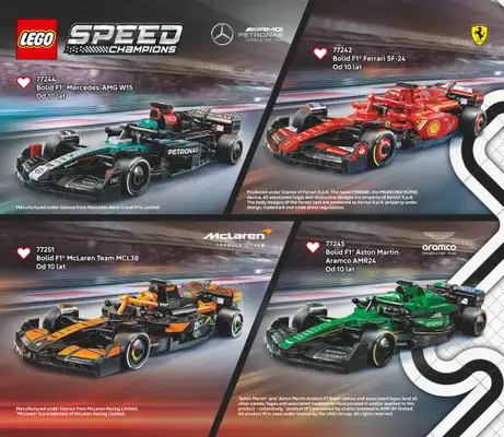 LEGO - gazetka promocyjna Katalog od poniedziałku 28.07 do środy 31.12 - strona 136 LEGO - gazetka promocyjna Katalog od poniedziałku 28.07 do środy 31.12 - strona 136