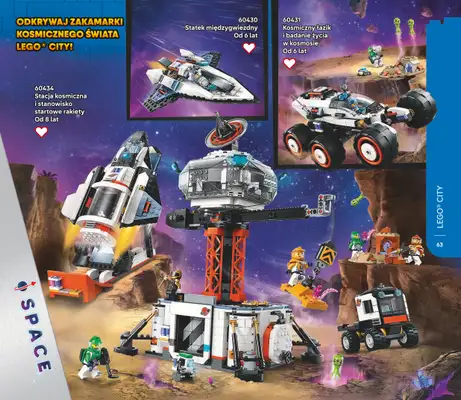 LEGO - gazetka promocyjna Katalog od poniedziałku 28.07 do środy 31.12 - strona 63 LEGO - gazetka promocyjna Katalog od poniedziałku 28.07 do środy 31.12 - strona 63