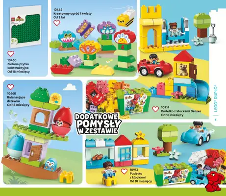 LEGO - gazetka promocyjna Katalog od poniedziałku 28.07 do środy 31.12 - strona 5 LEGO - gazetka promocyjna Katalog od poniedziałku 28.07 do środy 31.12 - strona 5