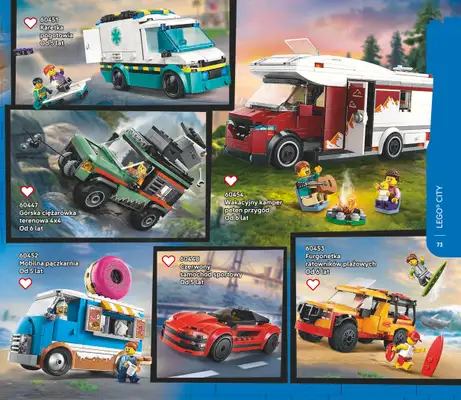 LEGO - gazetka promocyjna Katalog od poniedziałku 28.07 do środy 31.12 - strona 73 LEGO - gazetka promocyjna Katalog od poniedziałku 28.07 do środy 31.12 - strona 73