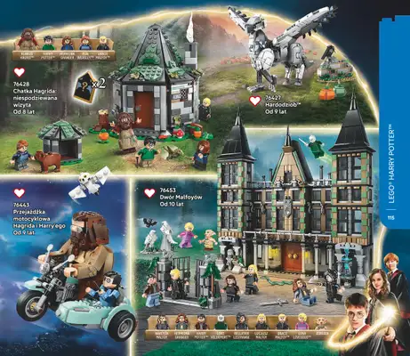 LEGO - gazetka promocyjna Katalog od poniedziałku 28.07 do środy 31.12 - strona 115 LEGO - gazetka promocyjna Katalog od poniedziałku 28.07 do środy 31.12 - strona 115