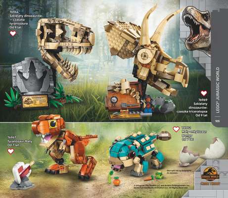 Szkielety dinozaurów: czaszka tyranozaura