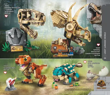 LEGO - gazetka promocyjna Katalog od poniedziałku 28.07 do środy 31.12 - strona 105 LEGO - gazetka promocyjna Katalog od poniedziałku 28.07 do środy 31.12 - strona 105