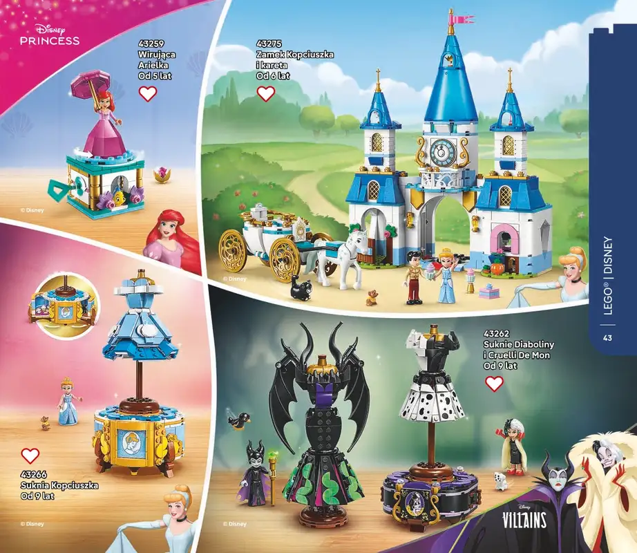 LEGO - gazetka promocyjna Katalog od poniedziałku 28.07 do środy 31.12 - strona 43