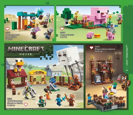 LEGO - gazetka promocyjna Katalog od poniedziałku 28.07 do środy 31.12 - strona 99 LEGO - gazetka promocyjna Katalog od poniedziałku 28.07 do środy 31.12 - strona 99