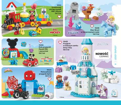 Urodzinowy pociąg myszek Miki i Minnie