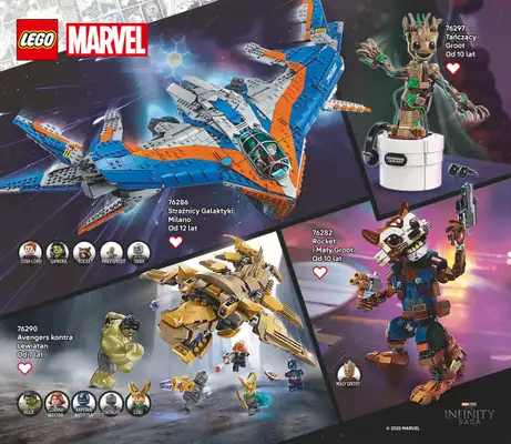 LEGO - gazetka promocyjna Katalog od poniedziałku 28.07 do środy 31.12 - strona 126 LEGO - gazetka promocyjna Katalog od poniedziałku 28.07 do środy 31.12 - strona 126