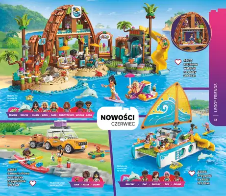 LEGO - gazetka promocyjna Katalog od poniedziałku 28.07 do środy 31.12 - strona 33 LEGO - gazetka promocyjna Katalog od poniedziałku 28.07 do środy 31.12 - strona 33