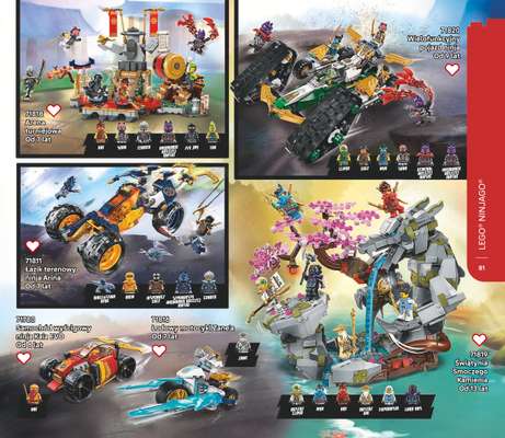 LEGO - gazetka promocyjna Katalog od poniedziałku 28.07 do środy 31.12 - strona 81