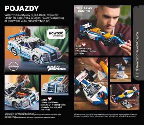 LEGO - gazetka promocyjna Katalog od poniedziałku 28.07 do środy 31.12 - strona 151 LEGO - gazetka promocyjna Katalog od poniedziałku 28.07 do środy 31.12 - strona 151