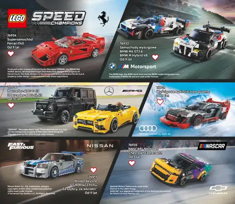 LEGO - gazetka promocyjna Katalog od poniedziałku 28.07 do środy 31.12 - strona 138 LEGO - gazetka promocyjna Katalog od poniedziałku 28.07 do środy 31.12 - strona 138