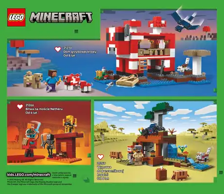 LEGO - gazetka promocyjna Katalog od poniedziałku 28.07 do środy 31.12 - strona 98 LEGO - gazetka promocyjna Katalog od poniedziałku 28.07 do środy 31.12 - strona 98