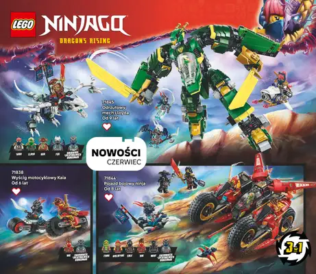 LEGO - gazetka promocyjna Katalog od poniedziałku 28.07 do środy 31.12 - strona 76 LEGO - gazetka promocyjna Katalog od poniedziałku 28.07 do środy 31.12 - strona 76