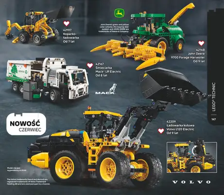 LEGO - gazetka promocyjna Katalog od poniedziałku 28.07 do środy 31.12 - strona 147 LEGO - gazetka promocyjna Katalog od poniedziałku 28.07 do środy 31.12 - strona 147
