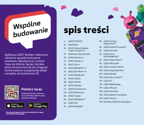 LEGO - gazetka promocyjna Katalog od poniedziałku 28.07 do środy 31.12 - strona 3 LEGO - gazetka promocyjna Katalog od poniedziałku 28.07 do środy 31.12 - strona 3