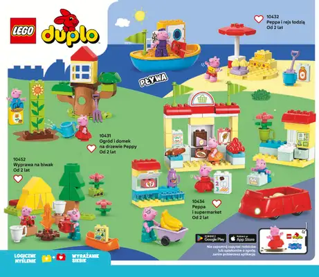 LEGO - gazetka promocyjna Katalog od poniedziałku 28.07 do środy 31.12 - strona 14 LEGO - gazetka promocyjna Katalog od poniedziałku 28.07 do środy 31.12 - strona 14