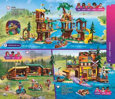 LEGO - gazetka promocyjna Katalog od poniedziałku 28.07 do środy 31.12 - strona 39 LEGO - gazetka promocyjna Katalog od poniedziałku 28.07 do środy 31.12 - strona 39
