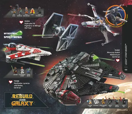 LEGO - gazetka promocyjna Katalog od poniedziałku 28.07 do środy 31.12 - strona 135 LEGO - gazetka promocyjna Katalog od poniedziałku 28.07 do środy 31.12 - strona 135