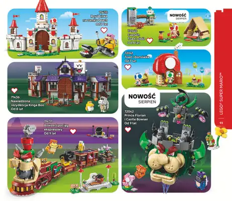 LEGO - gazetka promocyjna Katalog od poniedziałku 28.07 do środy 31.12 - strona 93 LEGO - gazetka promocyjna Katalog od poniedziałku 28.07 do środy 31.12 - strona 93