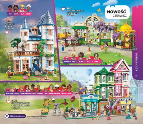 LEGO - gazetka promocyjna Katalog od poniedziałku 28.07 do środy 31.12 - strona 37 LEGO - gazetka promocyjna Katalog od poniedziałku 28.07 do środy 31.12 - strona 37
