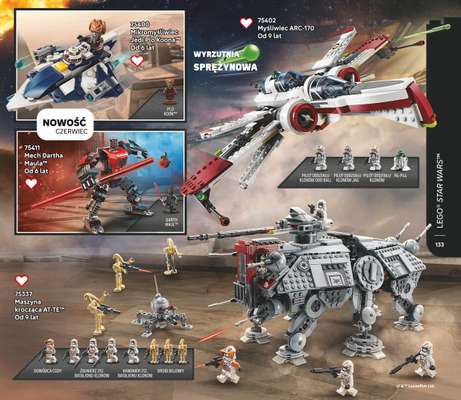 LEGO - gazetka promocyjna Katalog od poniedziałku 28.07 do środy 31.12 - strona 133