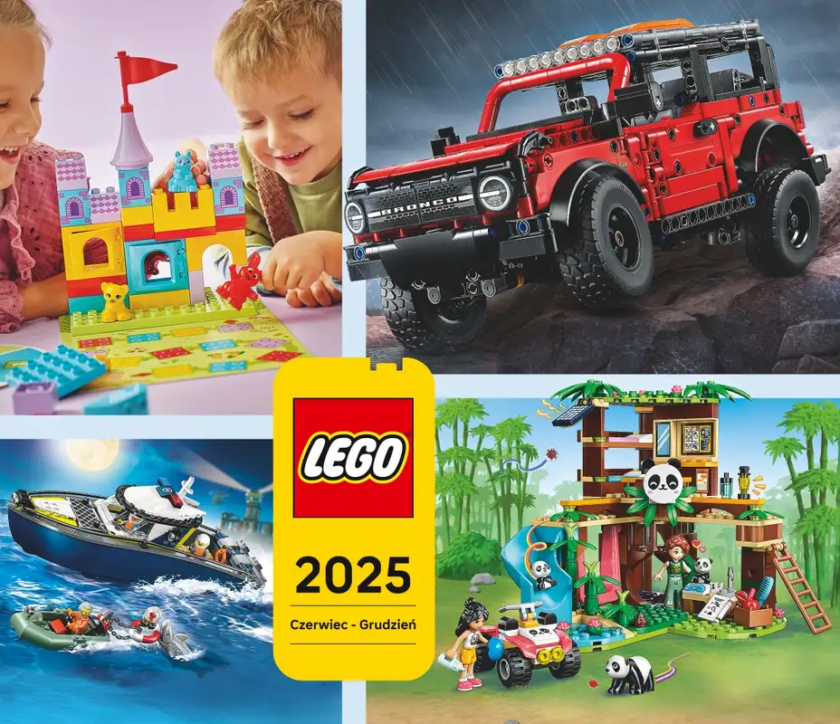 LEGO - gazetka promocyjna Katalog od poniedziałku 28.07 do środy 31.12