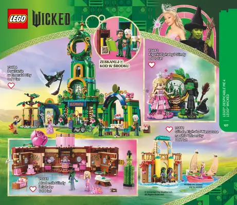 LEGO - gazetka promocyjna Katalog od poniedziałku 28.07 do środy 31.12 - strona 107 LEGO - gazetka promocyjna Katalog od poniedziałku 28.07 do środy 31.12 - strona 107