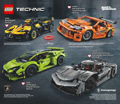 LEGO - gazetka promocyjna Katalog od poniedziałku 28.07 do środy 31.12 - strona 144