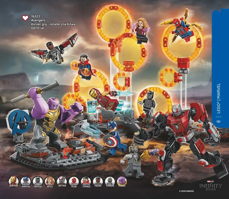 LEGO - gazetka promocyjna Katalog od poniedziałku 28.07 do środy 31.12 - strona 121