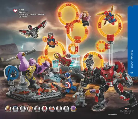 LEGO - gazetka promocyjna Katalog od poniedziałku 28.07 do środy 31.12 - strona 121 LEGO - gazetka promocyjna Katalog od poniedziałku 28.07 do środy 31.12 - strona 121
