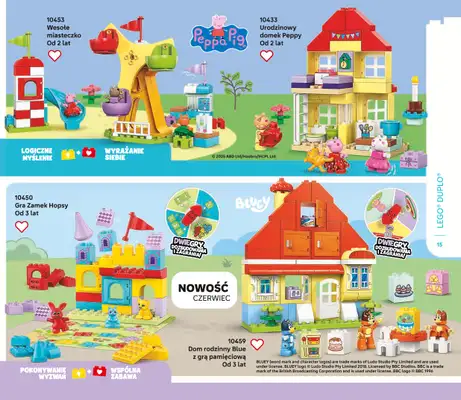 LEGO - gazetka promocyjna Katalog od poniedziałku 28.07 do środy 31.12 - strona 15 LEGO - gazetka promocyjna Katalog od poniedziałku 28.07 do środy 31.12 - strona 15