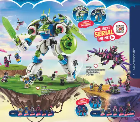 LEGO - gazetka promocyjna Katalog od poniedziałku 28.07 do środy 31.12 - strona 61 LEGO - gazetka promocyjna Katalog od poniedziałku 28.07 do środy 31.12 - strona 61