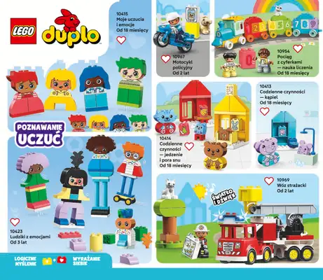 LEGO - gazetka promocyjna Katalog od poniedziałku 28.07 do środy 31.12 - strona 10 LEGO - gazetka promocyjna Katalog od poniedziałku 28.07 do środy 31.12 - strona 10