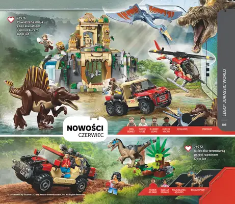 LEGO - gazetka promocyjna Katalog od poniedziałku 28.07 do środy 31.12 - strona 103 LEGO - gazetka promocyjna Katalog od poniedziałku 28.07 do środy 31.12 - strona 103