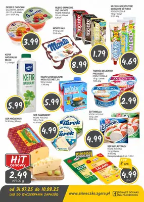 Słoneczko - gazetka promocyjna Gazetka od czwartku 31.07 do niedzieli 10.08 - strona 3 Słoneczko - gazetka promocyjna Gazetka od czwartku 31.07 do niedzieli 10.08 - strona 3