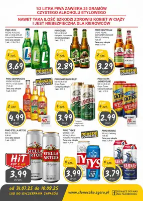 Słoneczko - gazetka promocyjna Gazetka od czwartku 31.07 do niedzieli 10.08 - strona 9 Słoneczko - gazetka promocyjna Gazetka od czwartku 31.07 do niedzieli 10.08 - strona 9