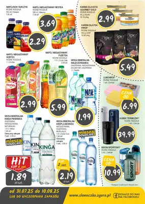 Słoneczko - gazetka promocyjna Gazetka od czwartku 31.07 do niedzieli 10.08 - strona 10 Słoneczko - gazetka promocyjna Gazetka od czwartku 31.07 do niedzieli 10.08 - strona 10