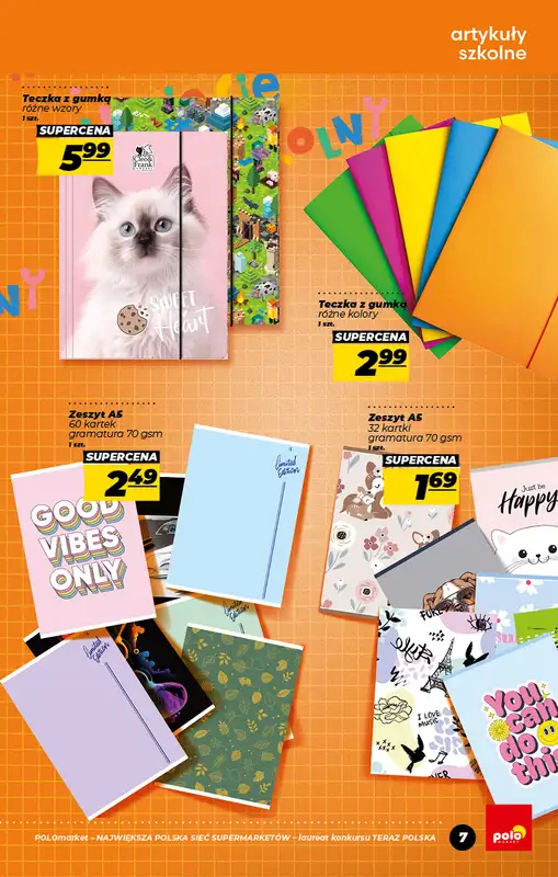POLOmarket - gazetka promocyjna Back to school z Polo od piątku 01.08 do czwartku 11.09 - strona 7