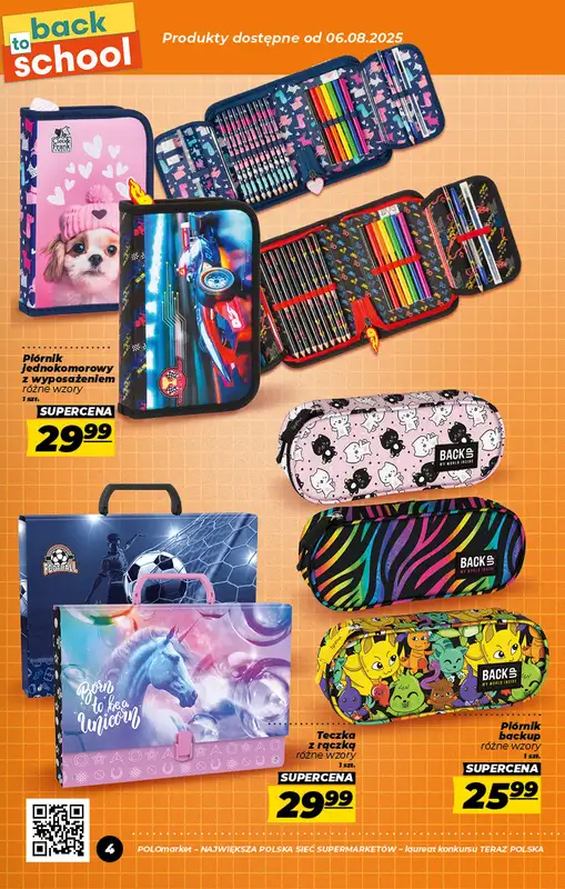 POLOmarket - gazetka promocyjna Back to school z Polo od piątku 01.08 do czwartku 11.09 - strona 4