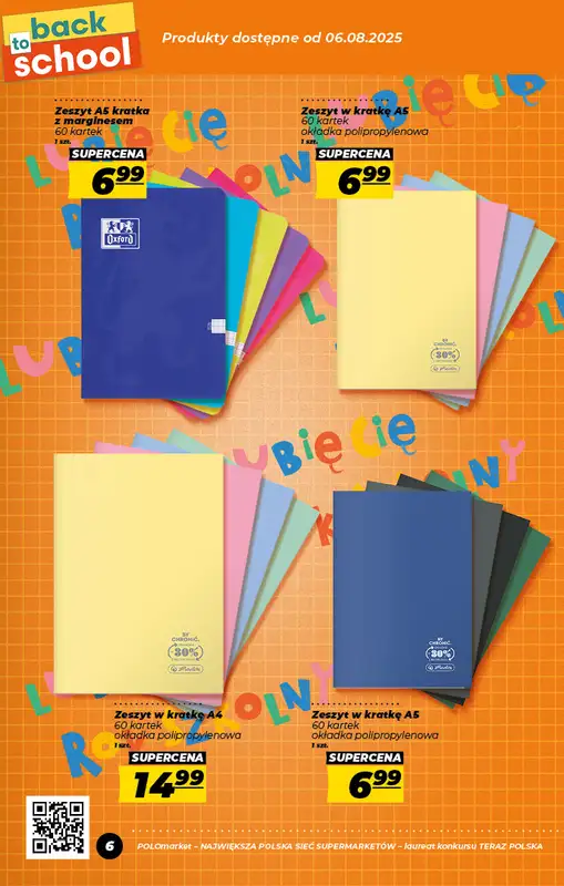 POLOmarket - gazetka promocyjna Back to school z Polo od piątku 01.08 do czwartku 11.09 - strona 6
