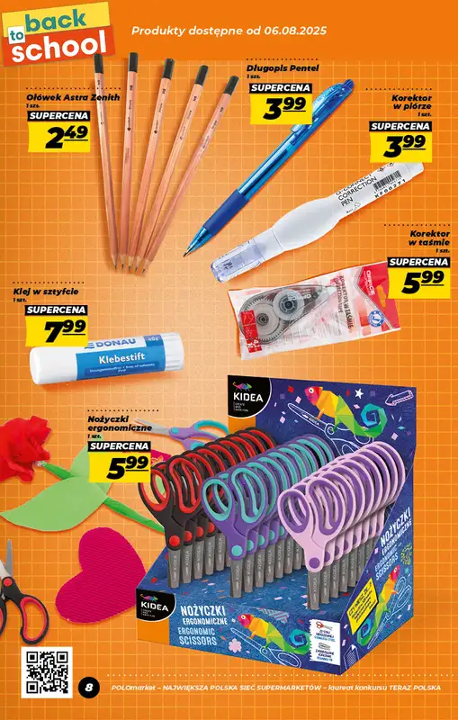 POLOmarket - gazetka promocyjna Back to school z Polo od piątku 01.08 do czwartku 11.09 - strona 8