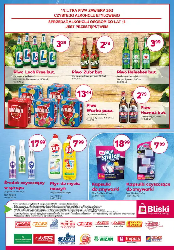 Bliski - gazetka promocyjna Gazetka od wtorku 29.07 do niedzieli 10.08 - strona 4