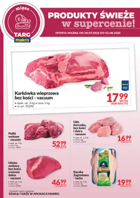 Makro - gazetka promocyjna Targ MAKRO - oferta świeża w super cenach! od poniedziałku 28.07 do soboty 02.08 - strona 4