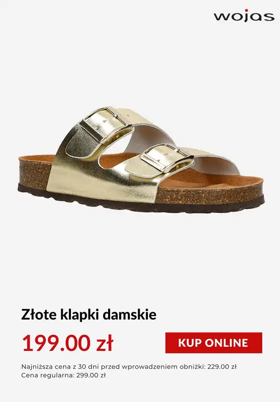 Wojas - gazetka promocyjna Do -60% pogłębienie wyprzedaży od wtorku 29.07  - strona 5